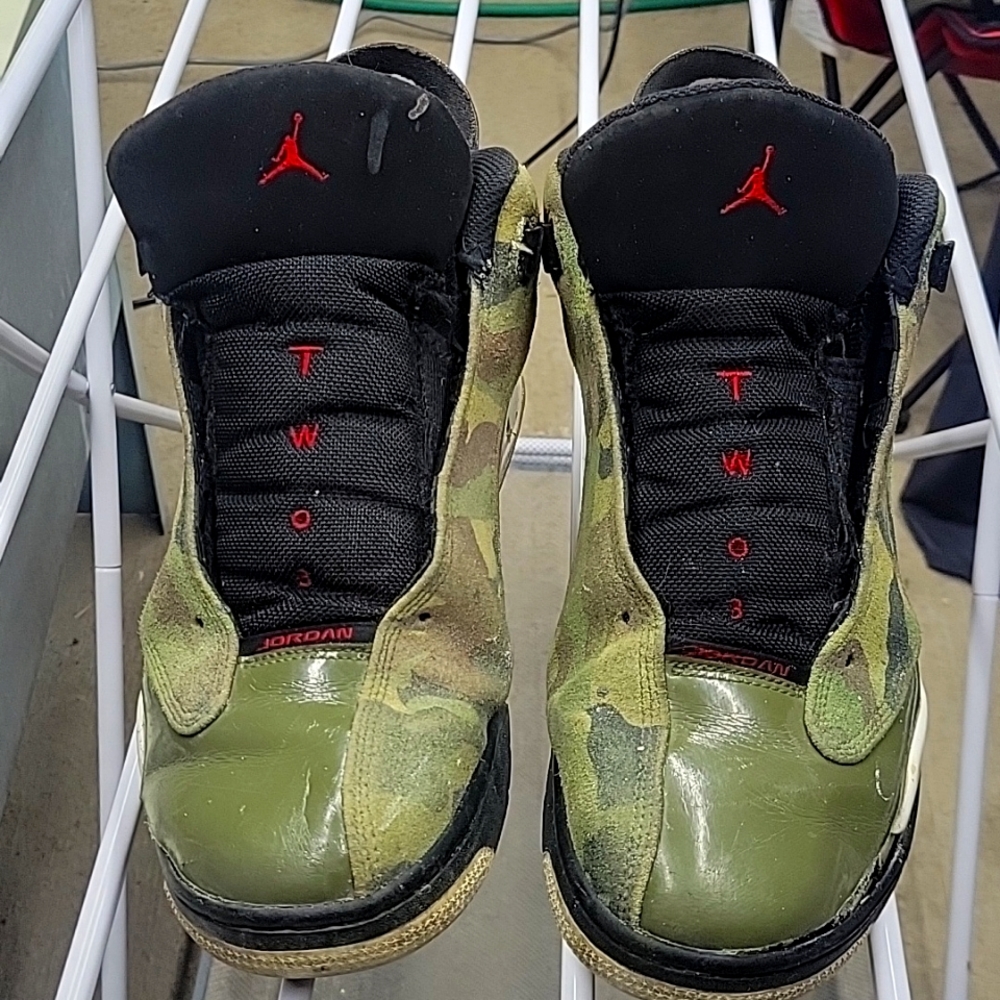 Jordan Dub 0 Olive Camo